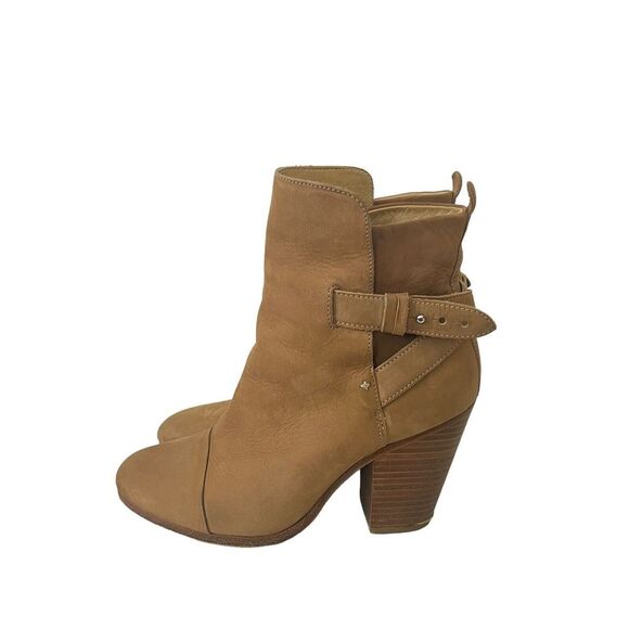 Rag & Bone Womens Size 38.5 US 8.5 Kinsey Nubuck Ankle Boot Bootie - Picture 4 of 8